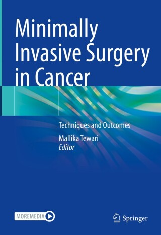 Cover image: Minimally Invasive Surgery in Cancer 9789819770588