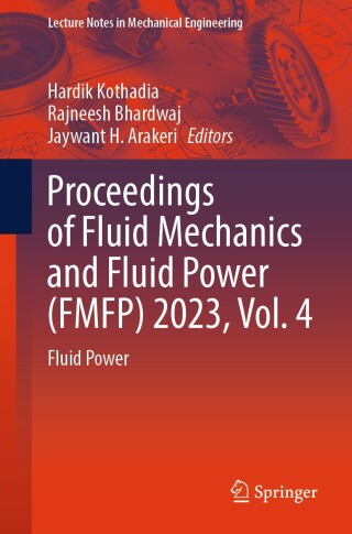 Cover image: Proceedings of Fluid Mechanics and Fluid Power (FMFP) 2023, Vol. 4 9789819773879