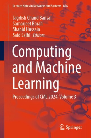 Cover image: Computing and Machine Learning 9789819775484