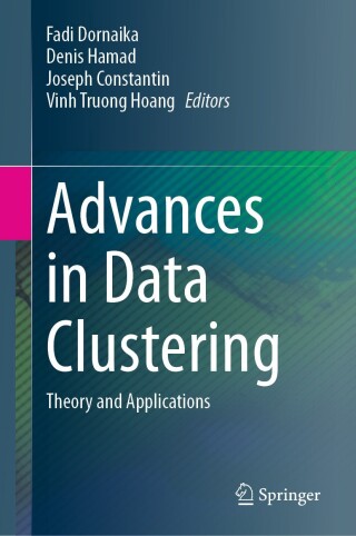 Imagen de portada: Advances in Data Clustering 9789819776788
