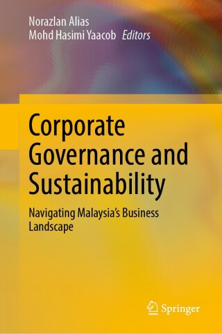 Cover image: Corporate Governance and Sustainability 9789819778072