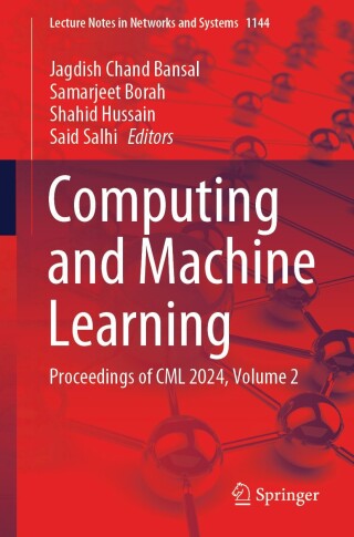 Cover image: Computing and Machine Learning 9789819778386