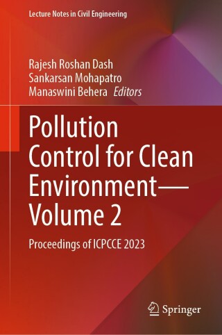 Cover image: Pollution Control for Clean Environment — Volume 2 9789819778454