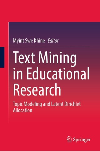 Imagen de portada: Text Mining in Educational Research 9789819778577