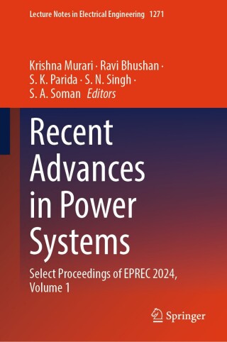 Cover image: Recent Advances in Power Systems 9789819779208
