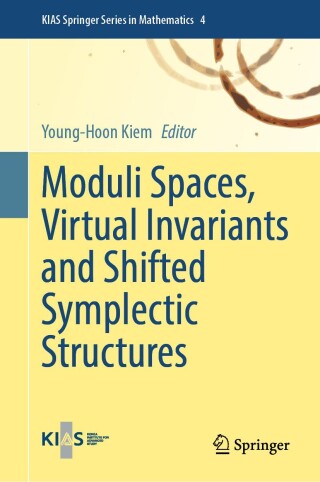 Imagen de portada: Moduli Spaces, Virtual Invariants and Shifted Symplectic Structures 9789819782482