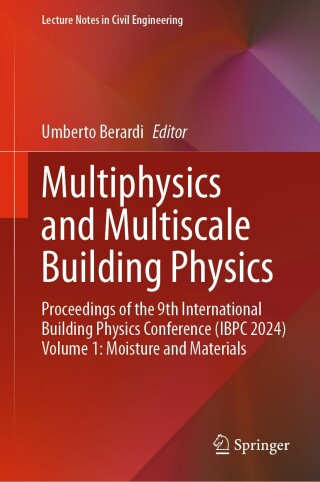 Cover image: Multiphysics and Multiscale Building Physics 9789819783045