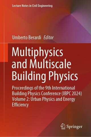 Cover image: Multiphysics and Multiscale Building Physics 9789819783083