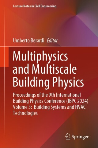 Cover image: Multiphysics and Multiscale Building Physics 9789819783120