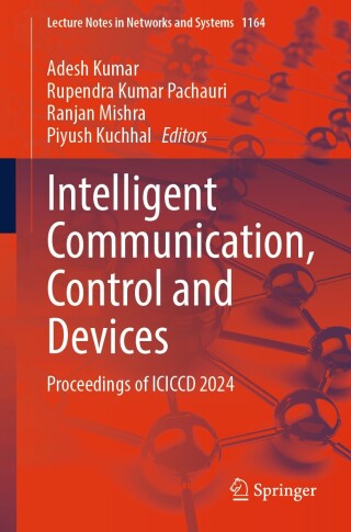 Cover image: Intelligent Communication, Control and Devices 9789819783281
