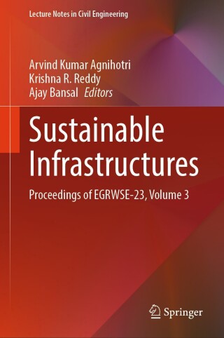 Cover image: Sustainable Infrastructures 9789819783922