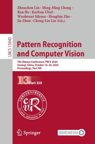 Imagen de portada: Pattern Recognition and Computer Vision 9789819784929