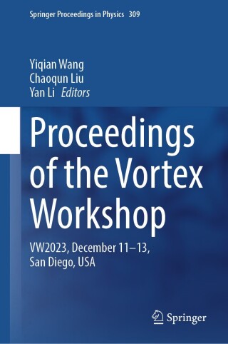 Titelbild: Proceedings of the Vortex Workshop 9789819786077