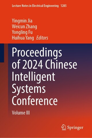 Cover image: Proceedings of 2024 Chinese Intelligent Systems Conference 9789819786572