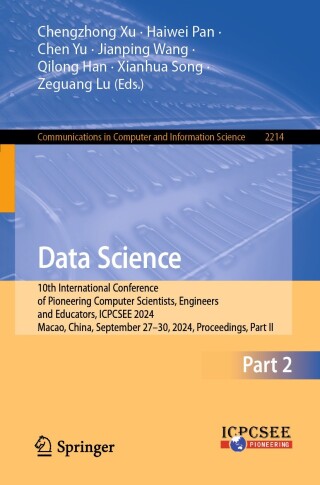 Cover image: Data Science 9789819787456
