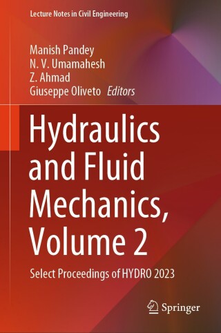 Cover image: Hydraulics and Fluid Mechanics, Volume 2 9789819788941