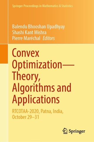 Cover image: Convex Optimization—Theory, Algorithms and Applications 9789819789061