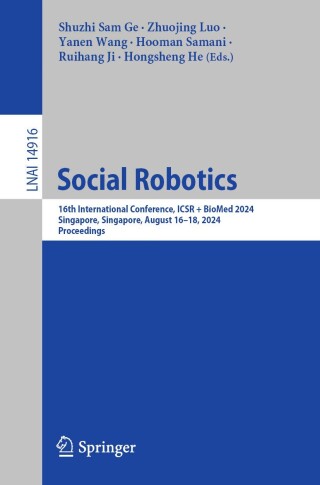 Imagen de portada: Social Robotics 9789819789627