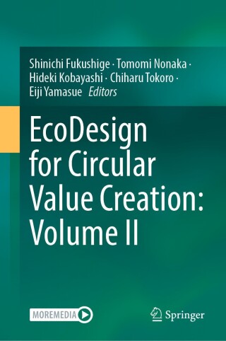 Cover image: EcoDesign for Circular Value Creation: Volume II 9789819790753