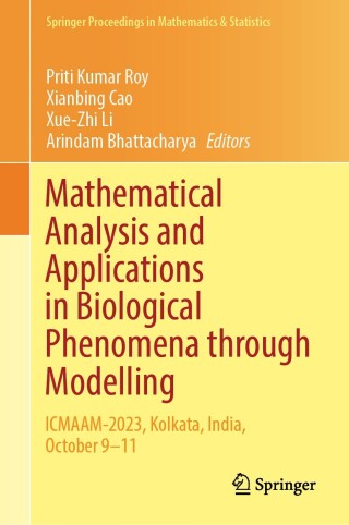 Cover image: Mathematical Analysis and Applications in Biological Phenomena through Modelling 9789819791934