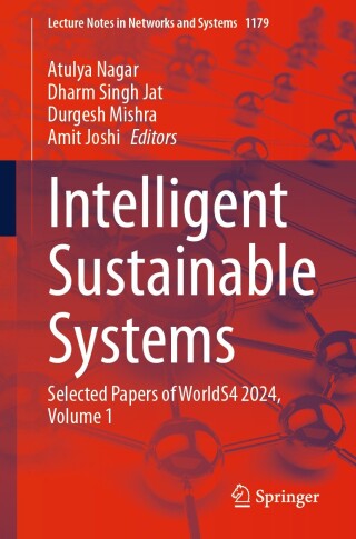 Cover image: Intelligent Sustainable Systems 9789819793266