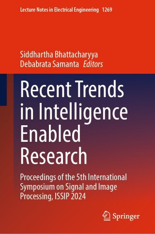 Imagen de portada: Recent Trends in Intelligence Enabled Research 9789819795147