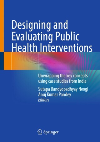 Cover image: Designing and Evaluating Public Health Interventions 9789819795734
