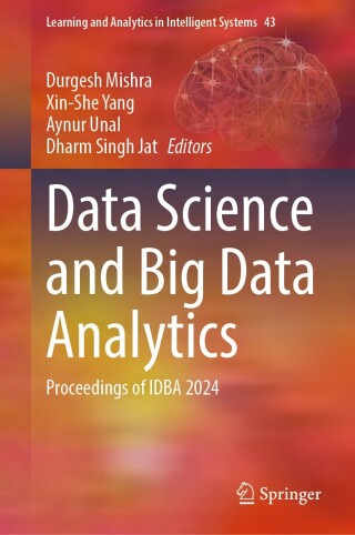 Cover image: Data Science and Big Data Analytics 9789819798544