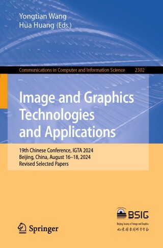 表紙画像: Image and Graphics Technologies and Applications 9789819799183