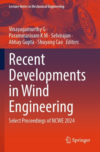 Imagen de portada: Recent Developments in Wind Engineering 9789819799497