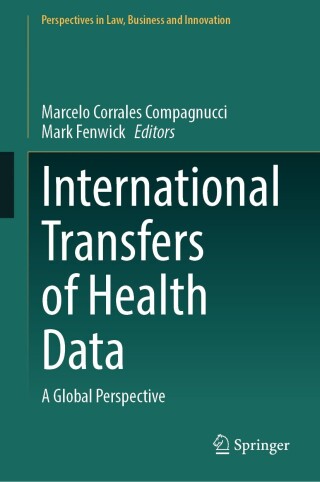 表紙画像: International Transfers of Health Data 9789819799824