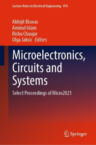 Cover image: Microelectronics, Circuits and Systems 9789819904112