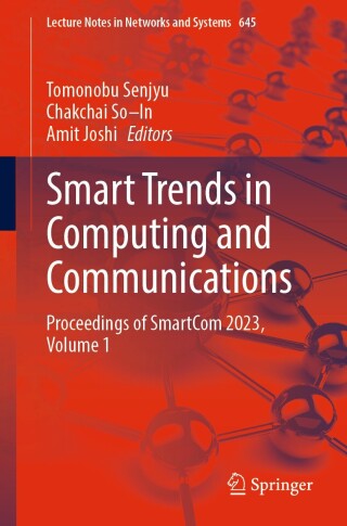 Imagen de portada: Smart Trends in Computing and Communications 9789819907687