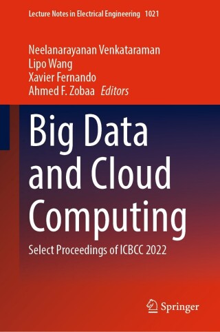 Cover image: Big Data and Cloud Computing 9789819910502