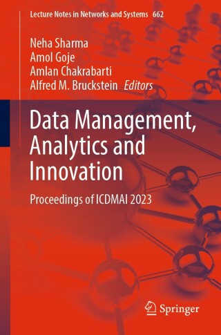 Imagen de portada: Data Management, Analytics and Innovation 9789819914135