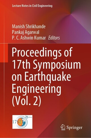Cover image: Proceedings of 17th Symposium on Earthquake Engineering (Vol. 2) 9789819916030