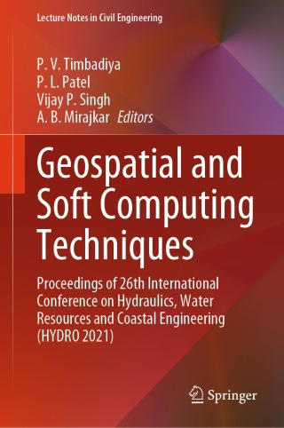 Cover image: Geospatial and Soft Computing Techniques 9789819919000