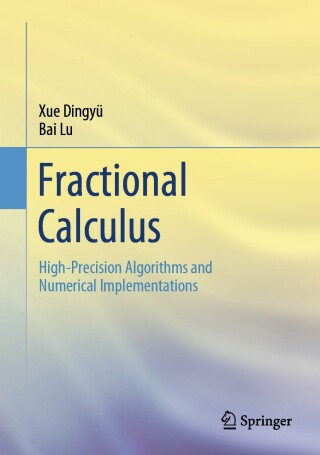 Cover image: Fractional Calculus 9789819920693