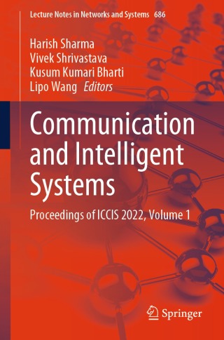 Cover image: Communication and Intelligent Systems 9789819920990