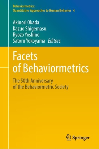 Imagen de portada: Facets of Behaviormetrics 9789819922390