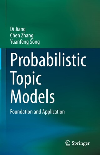 Cover image: Probabilistic Topic Models 9789819924301