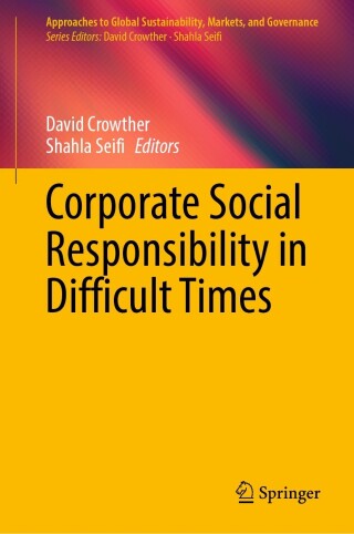 Imagen de portada: Corporate Social Responsibility in Difficult Times 9789819925902