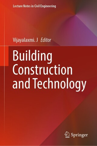 Cover image: Building Construction and Technology 9789819935253