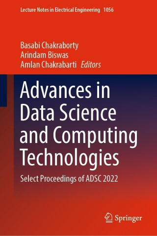 Imagen de portada: Advances in Data Science and Computing Technologies 9789819936557