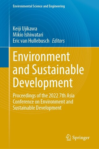 Cover image: Environment and Sustainable Development 9789819941001