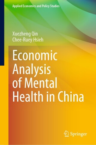 Cover image: Economic Analysis of Mental Health in China 9789819942084