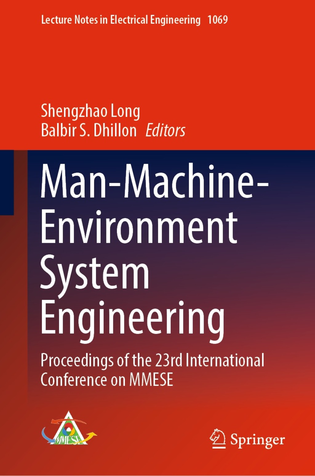 Man-Machine-Environment System Engineering Proceedings of the 23rd International Conference on MMESE
