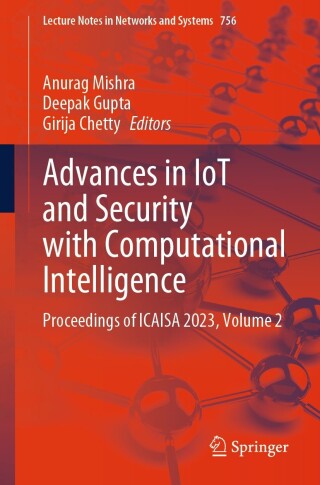 Titelbild: Advances in IoT and Security with Computational Intelligence 9789819950874