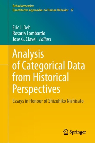 Cover image: Analysis of Categorical Data from Historical Perspectives 9789819953288