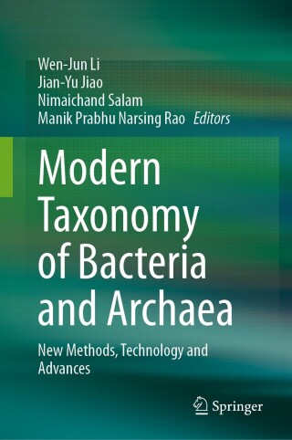 Cover image: Modern Taxonomy of Bacteria and Archaea 9789819957194